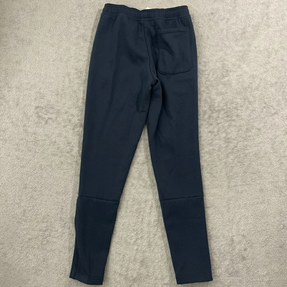NEW Adidas Mens S Navy Blue Jogger Pants Polyester Athletic